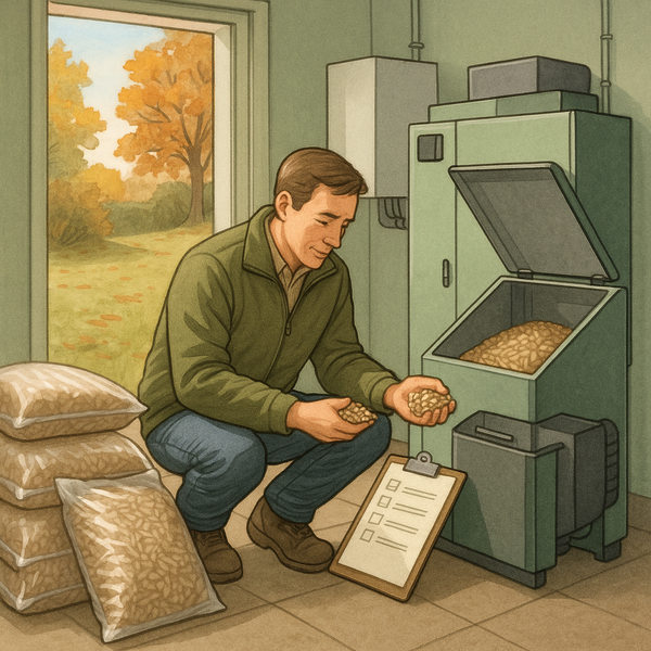 Wood pellet quality and storage: what biomass boiler owners should che ...