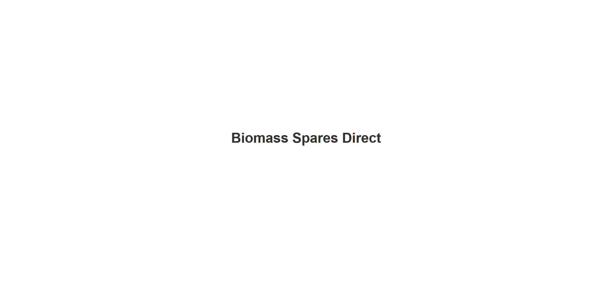 Looking for Biomass Spares Direct? Eco Spares Can Help with UK Biomass Boiler Parts