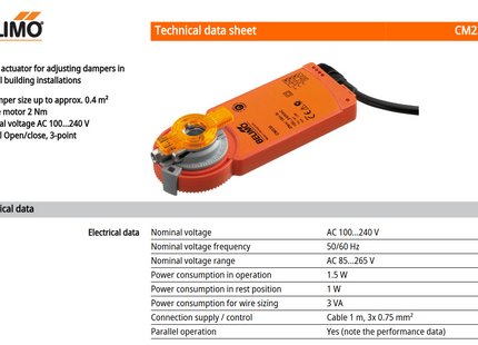 Belimo CM230-L Damper Actuator