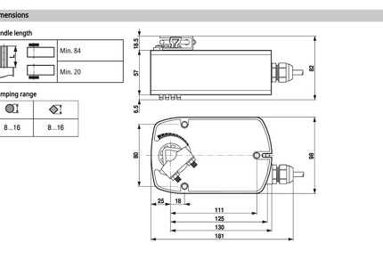 Belimo LF230 (Domestic Biomass Boiler Fail-Safe Actuator)