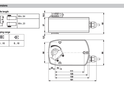 Belimo LF24 Fail-Safe actuator