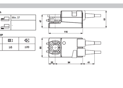 Belimo LM24A-S Damper Actuator