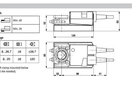 Belimo NM24A-S damper actuator