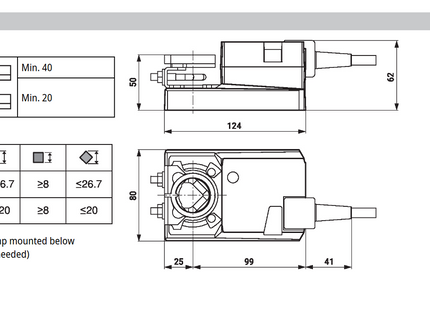 Belimo NM24A Damper Actuator