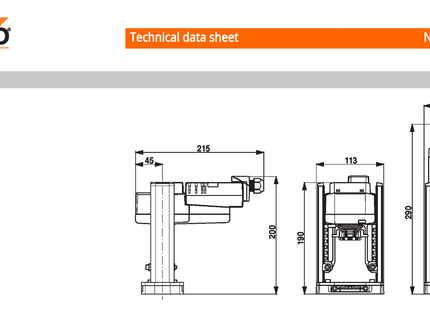 Belimo NV24A-MP-RE Globe Valve Actuator