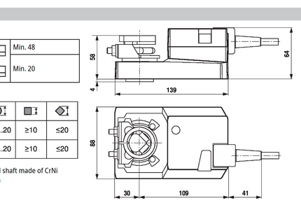 Belimo SM24A-SR damper actuator