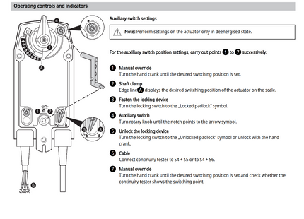 Belimo SRFA-S2 Actuator for Rotary and Butterfly Valves