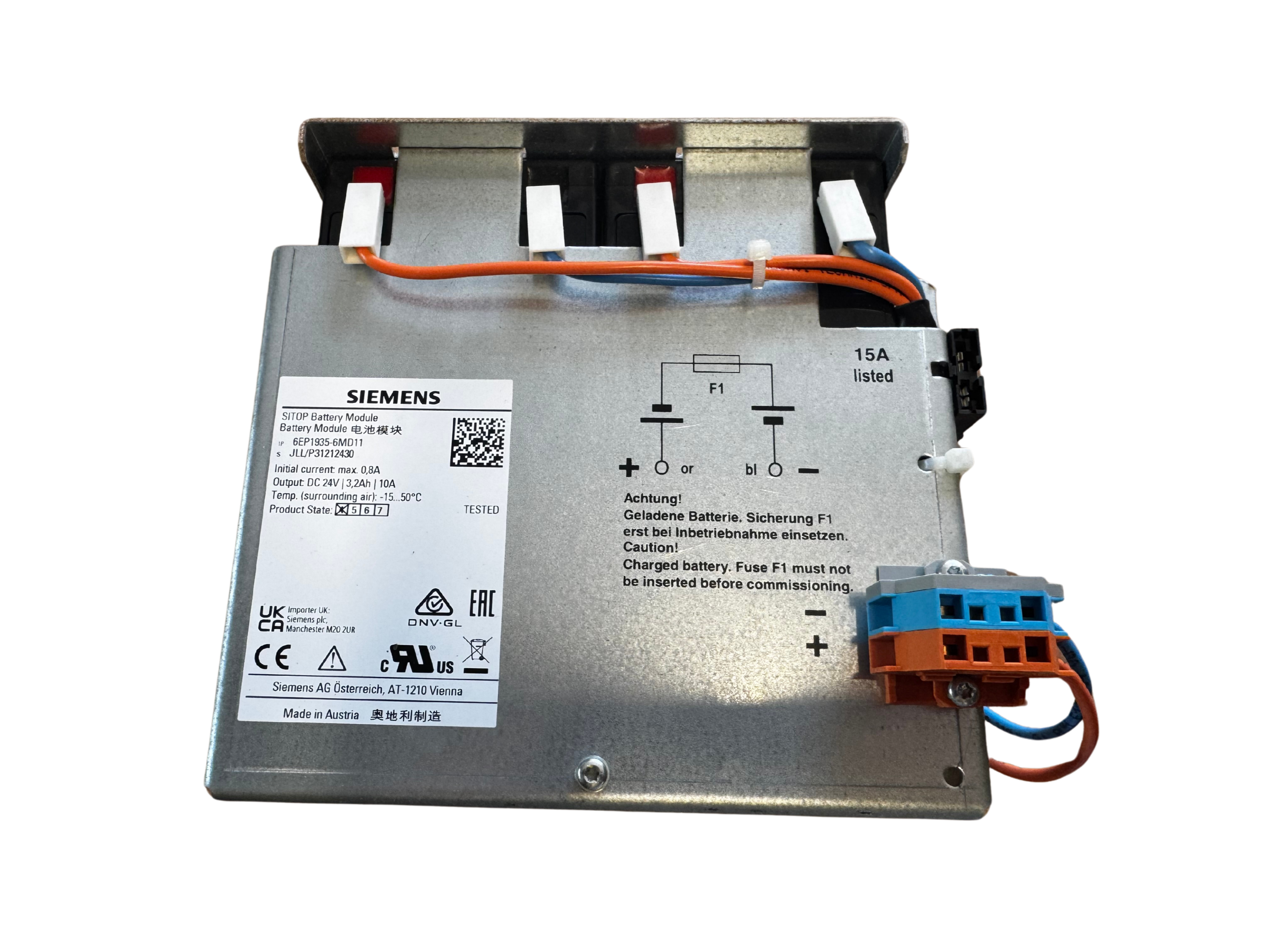 SALE - Siemens 24V Screw Sealed Lead Acid Battery, 3.2Ah