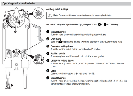 Belimo SRFA-S2-R Actuator for Rotary and Butterfly Valves